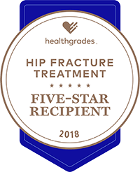 HealthGrades Hip Fracture Treatment 5-star recipient 2018